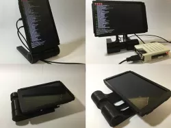 DISPLAY CASE/STAND for SHARP 7inch 1920x1200 IGZO LCD kit.