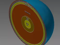 Earth layer visual