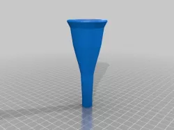 Extended Shank Tuba Mouthpiece