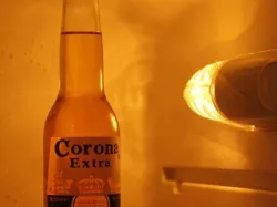 Fridge-Top Hanging Beer Holder