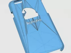 iPhone 6 case with santa's hat