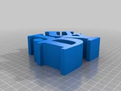Judy Word Sculpture