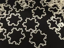 Koch Snowflake Ornament