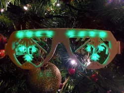 LED Attiny85 hacked Makerbot Snow Shades