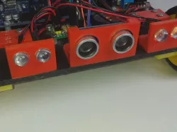 LED mount for 10 mm LEDs