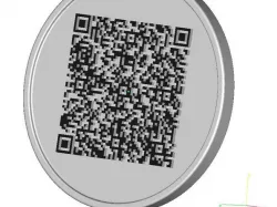 Logo and QR code
