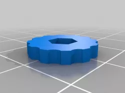 M3 tuerca ajuste cama prusa