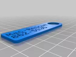 Mac-rescue Key Tag