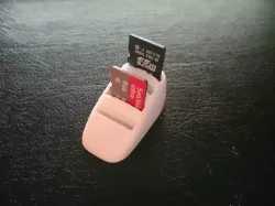 MicroSD card holder