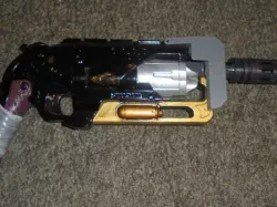 Modified Nerf: Hammershot Barrel Attachment