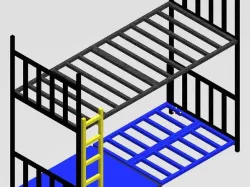 Multi Bunk Bed for Barbie sized dolls