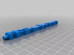 My Customized Retro Font Word Pen