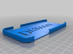 My Customized Stencil Font iPhone Case