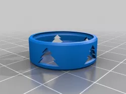 My Customized Tree Design Spinning Ring ()