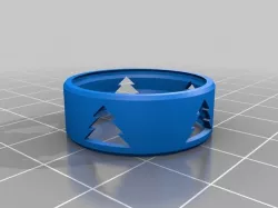 My Customized Tree Design Spinning Ring ()