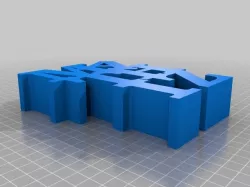 My Customized Variable WORD Sculpture