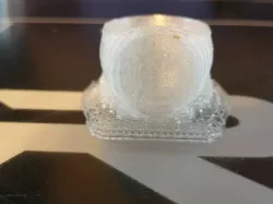 Orange Lantern Ring - No Supports