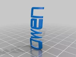 Owen Rocket Ornament