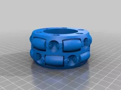 Parametric Omniwheel 82 mm (iteration 2)