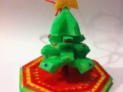 Polygonal Christmas Tree