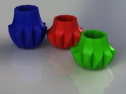 Sharp Vase