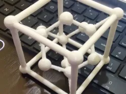Silicon (Diamond) Lattice model