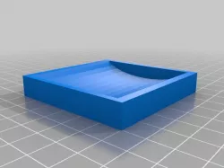Simple counter tray