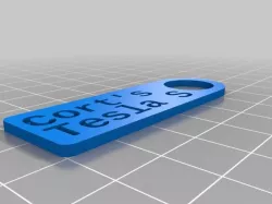 Simple Customizable Key Tag