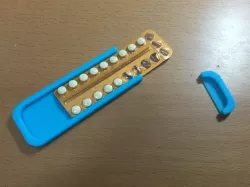 Simple pill blister protector