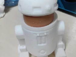 Star Wars R2D2 Egg Cup (Fixed Cup Head Flat on Bed)