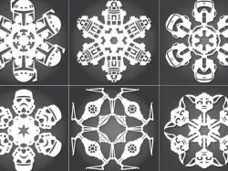 Star Wars Snowflakes