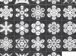 Star Wars Snowflakes by Anthony Herrera - 2012