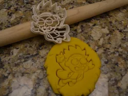 Tiny Rick Cookie Cutter