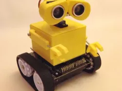 Wall-E costume for Pololu Zumo bot