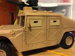 Window Armor Panel For PTE Humvee