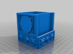WIP - Tudor box mod with mechanism for raising the tray at opening - mod della scatola tudor con meccanismo per alzare il piatto