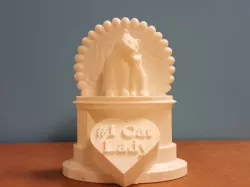 #1 Cat Lady Trophy