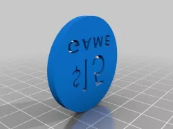 $15 game token