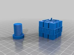 15mm and 15.5mm rod and hole