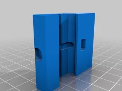 45 degree angled picatinny rail adapter
