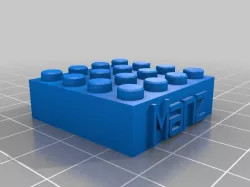 4x4 manz lego block
