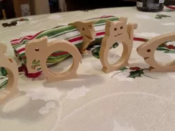 Animal napkin rings