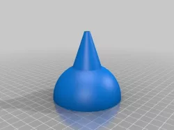 BB holder with pour funnel