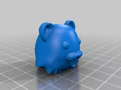 Bear head parts for 1/12 scale action figure