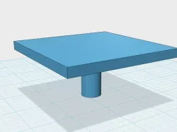 Camera stand flat top