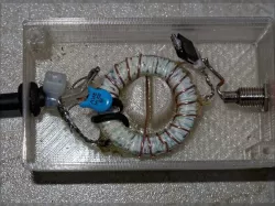 Case for simple QRP Endfed Transformer