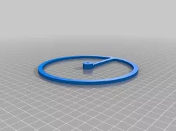 Clock balance wheel