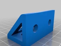 Corner Block With 4 Recessed Screw Holes