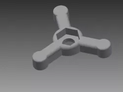 Crank for M8 nut