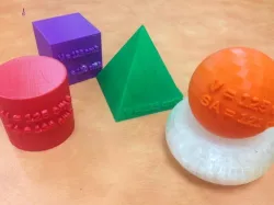 Equal Volume Solids Set + MakerEd Project